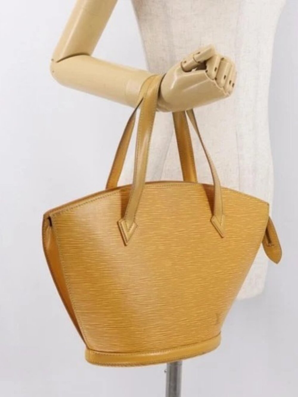 LOUIS VUITTON Epi Saint Jacques Shopping Shoulder Bag Yellow M52269 Auth 171686 - Picture 13 of 15